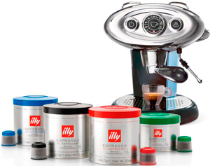 Кофе Illy (Илли) в капсулах (Iperespresso Lungo, Iperespresso Dark, Iperespresso Medium и Iperespresso Decaffeinated)