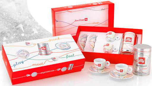 Подарочный набор Illy — Live happily espresso (Живи счастливо) Подарочный набор Illy — Live happily espresso (Живи счастливо)