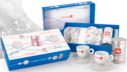 Подарочный набор Illy — Live happily cappucсino (Живи счастливо) Подарочный набор Illy — Live happily cappucсino (Живи счастливо)