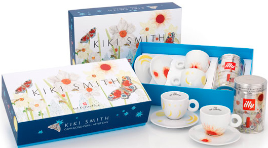 Подарочный набор Illy Kiki Smith cappucсino Подарочный набор Illy Kiki Smith cappucсino