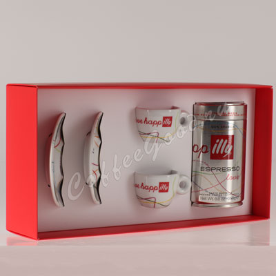 Подарочный набор Illy Live Happilly эспрессо