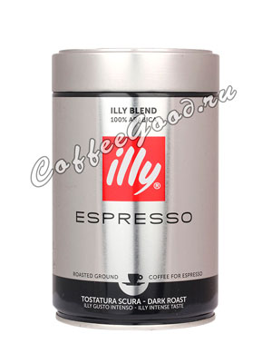 Кофе Illy молотый Espresso Coffee Dark 250 гр